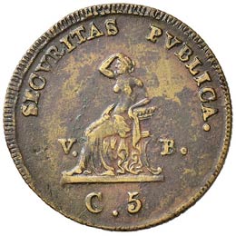 PALERMO - CINQUE GRANI 1815 MIR. ... 