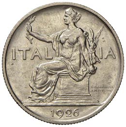 LIRA 1926 PAG. 779  NI  GR. 8,08  R