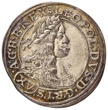 AUSTRIA - QUINDICI KREUZER 1663 ... 