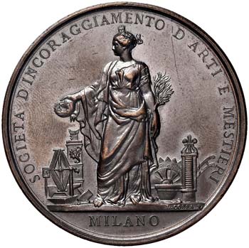 MILANO - MEDAGLIA S.D. DIAM. 49 ... 