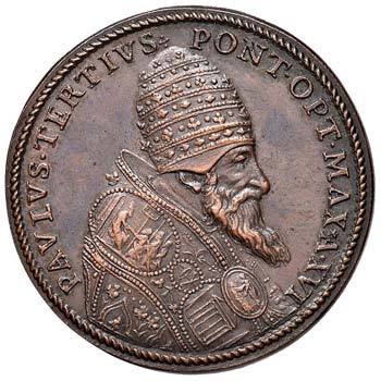 PAOLO III (1534 – 1549) MEDAGLIA ... 
