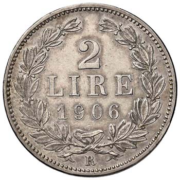 SAN MARINO - DUE LIRE 1906 PAG. ... 