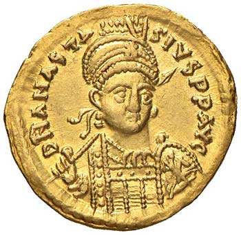 ANASTASIO I (491 – 518) SOLIDO ... 
