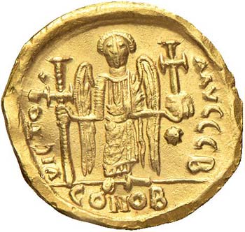 GIUSTINIANO (527 – 565) SOLIDO ... 