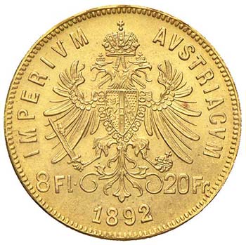 AUSTRIA - OTTO FIORINI 1892 AU  ... 