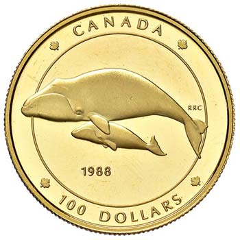 CANADA - CENTO DOLLARI 1988 KM. ... 