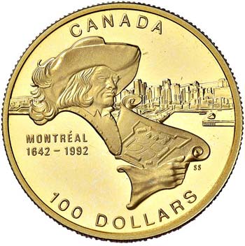 CANADA - CENTO DOLLARI 1992 KM. ... 