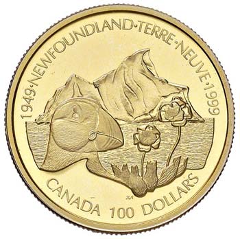 CANADA - CENTO DOLLARI 1999 KM. ... 