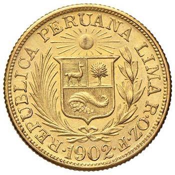 PERU’ - LIBRA 1902 KM. 207  AU  ... 
