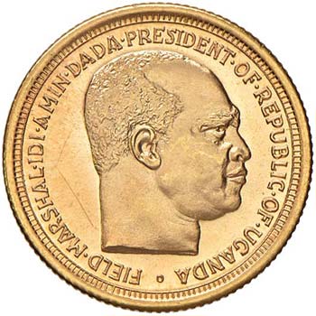 UGANDA - STERLINA 1975 AU  GR. ... 