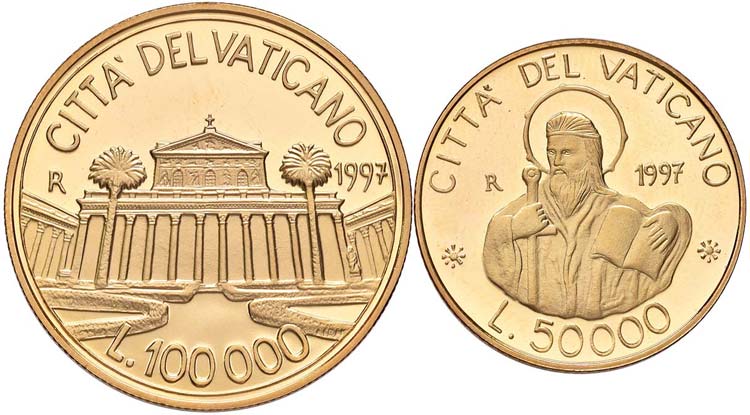 ROMA - 100.000 E 50.000 LIRE 1997 ... 