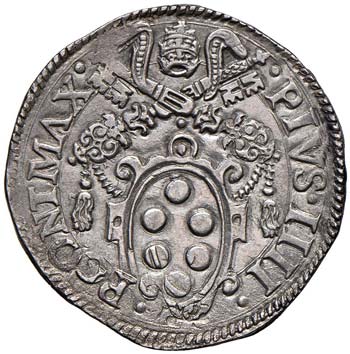 PIO IV (1559 – 1565) - TESTONE ... 