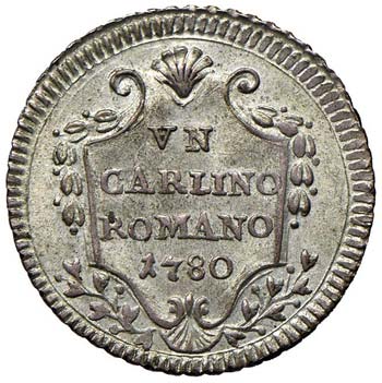PIO VI (1775 – 1799) - CARLINO ... 