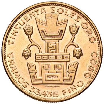 PERU - CINQUANTA SOLES 1969 KM. ... 