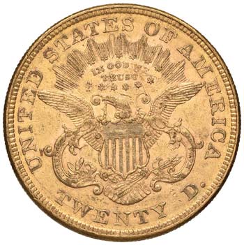 USA - VENTI DOLLARI 1876 KM. 74.2  ... 