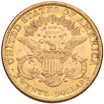 USA - VENTI DOLLARI 1877 KM. 74.3  ... 