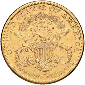 USA - VENTI DOLLARI 1879 S KM. ... 