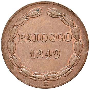 ROMA - BAIOCCO 1849 A. IV PAG. 501 ... 