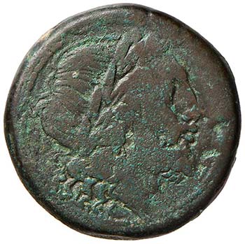 APULIA - (264 – 217 A.C.) NUMMUS ... 