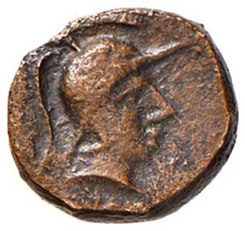 LUCANIA - (CIRCA 350 A.C.) AE 12 ... 