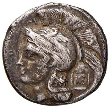 LUCANIA - (280 A.C.) DIDRACMA S. ... 