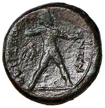 BRUTTIUM - (218 – 204 A.C.) AE ... 