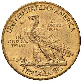 USA - DIECI DOLLARI 1908 KM. 130  ... 