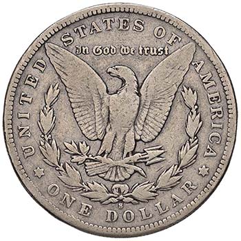 USA - DOLLARO 1895 S KM. 110  AG  ... 