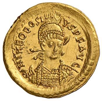 ROMANE IMPERIALI - TEODOSIO (408 ... 