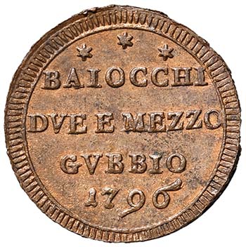GUBBIO - PIO VI (1775 – 1799) ... 