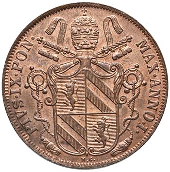 ROMA - PIO IX (PRIMO PERIODO 1846 ... 