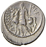 P.LICINIUS CRASSUS M. F. (55 A.C.) - DENARIO ... 