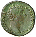 SESTERZIO - C. 582  AE  ... 