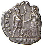 MASSENZIO (306 - 312 D.C.) - ARGENTEO ... 