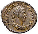 FILIPPO I (244 – 249 ... 