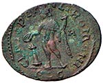 FOLLIS (LUGDUNUM) RIC.129A C.125  AE  GR. ... 