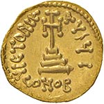 COSTANTE II (641 – 668) SOLIDO OFFICINA I ... 
