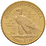 USA - DIECI DOLLARI 1910 KM. 130  AU  GR. ... 