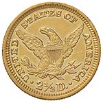 USA - 2 ½ DOLLARI 1901 KM. 72  AU  GR. 4,17