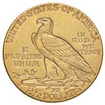 USA - 2 ½ DOLLARI 1924 KM. 128  AU  GR. ... 