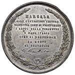 MARSALA - MEDAGLIA S.D. (1870) DIAM. 66 OPUS ... 