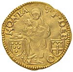 BOLOGNA - LEONE X (1513 – 1521) DUCATO  M. ... 
