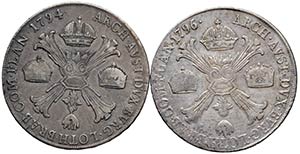 MILANO - CROCIONE 1794 E 1796