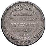 ROMA - PIASTRA 1684 A.VIII M. 29  AG  GR. ... 