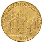 ROMA - CENTO LIRE 1950 PAG. 716  AU  GR. 5,20