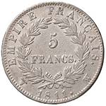 FRANCIA - CINQUE FRANCHI 1811 W (LILLA) KM. ... 