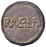 PAVIA -LOTARIO I (820 - 855) DENARO MIR. ... 