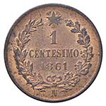 CENTESIMO 1861 NAPOLI PAG. 563  CU  GR. 0,99 ... 