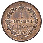 CENTESIMO 1862 NAPOLI PAG. 564  CU  GR. 1,00 ... 