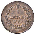 CENTESIMO 1867 TORINO PAG. 566  CU  GR. 1,01 ... 